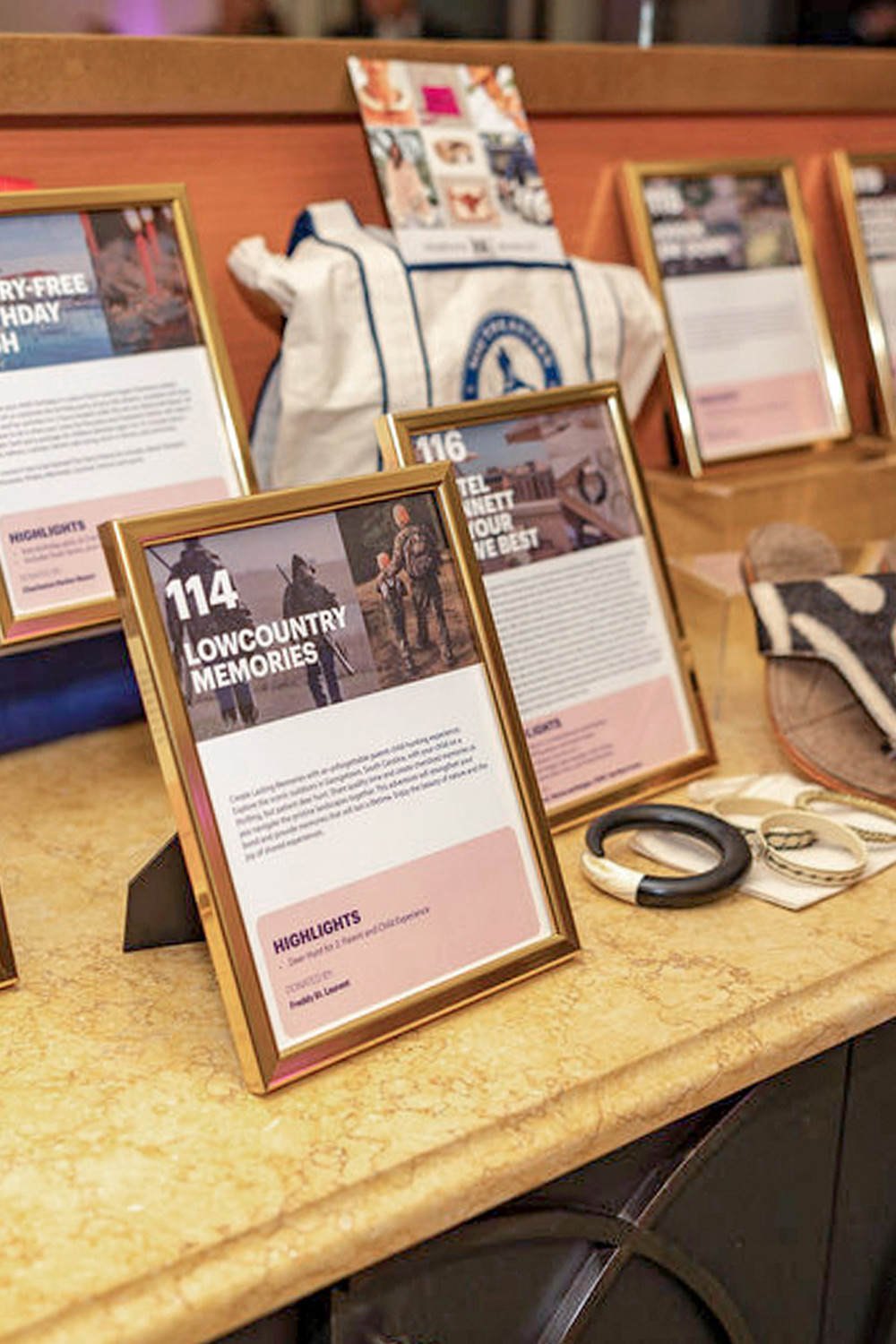 March of Dimes Auction Signs