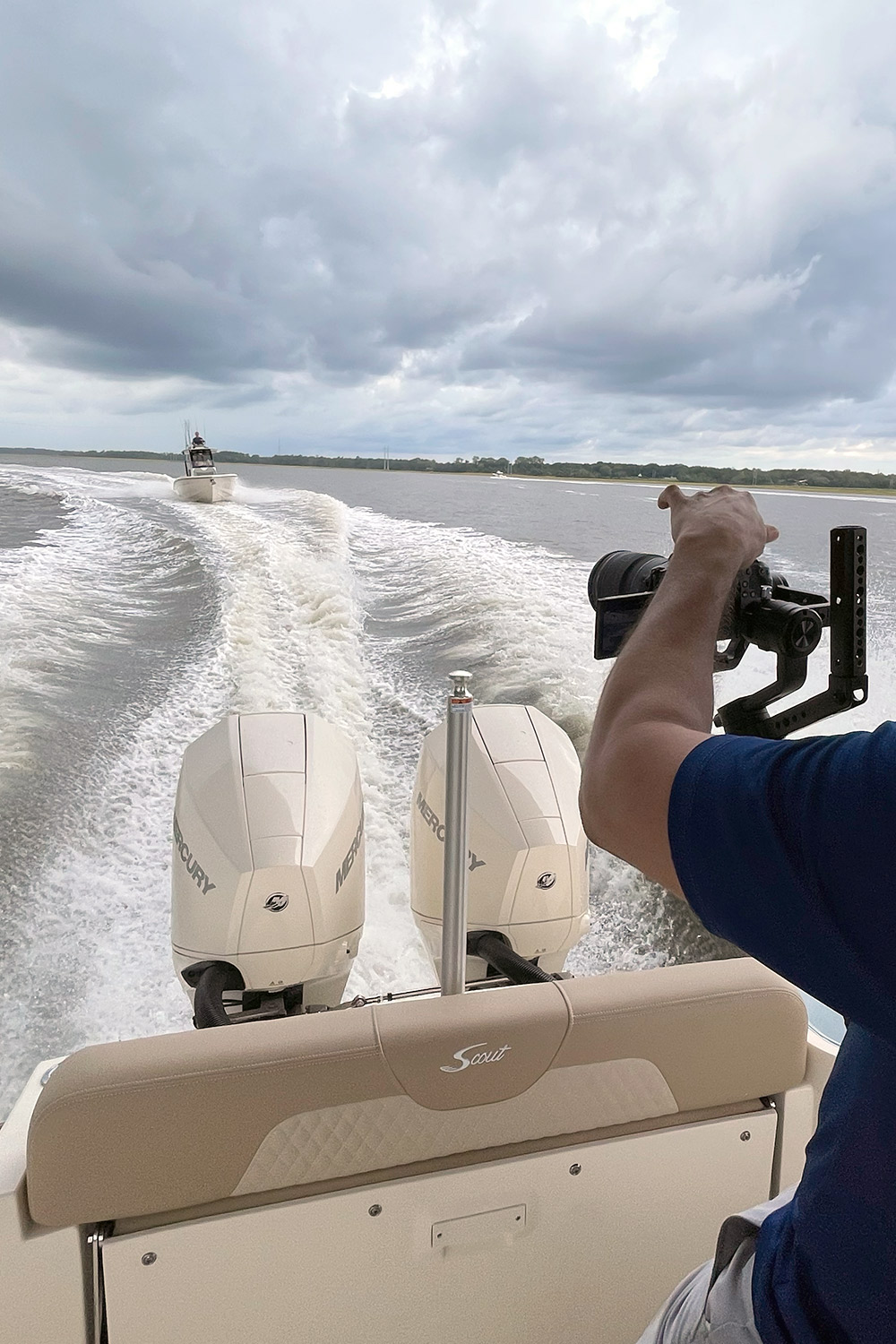 Scout Boats Filming