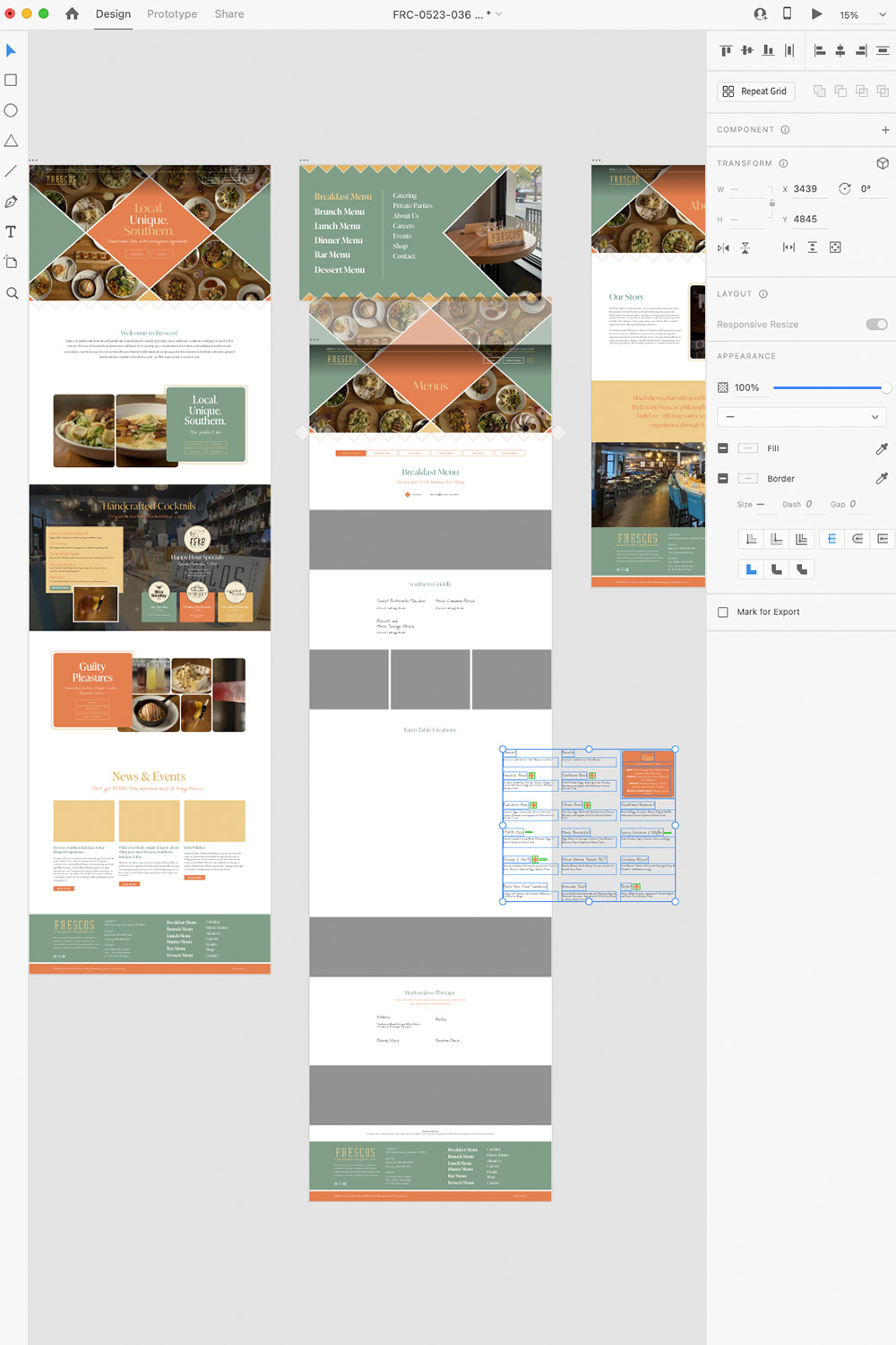 Tinsley Creative Website Mockup